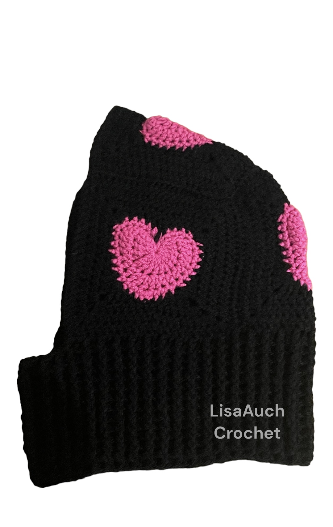 crochet balaclava solid heart granny square crochet pattern free