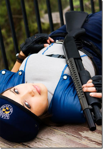 resident evil cosplay - jill valentine