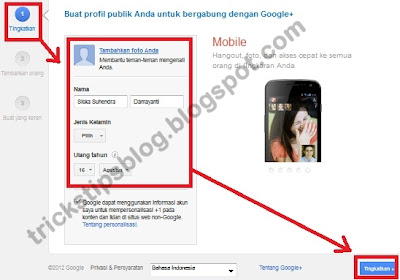 Cara Membuat Google Plus 