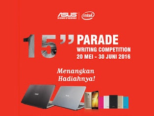 Asus 15” Parade Writing Competition