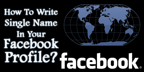 Single Facebook name trick | How to write Single name on facebook - all facebook tips and tricks - Hacking Point