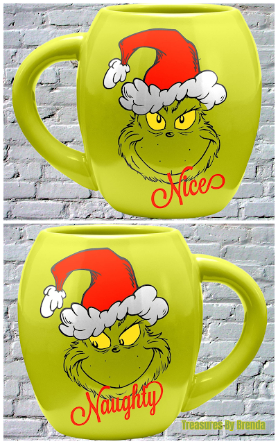 Naughty or Nice The Grinch Coffee Mug