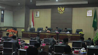 DPRD Muba Umumkan Fraksi dan Calon Pimpinan Defenitif Periode 2019-2024