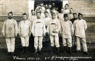 Photo de militaires de 14/18  3 eme compagnie 92 RI 