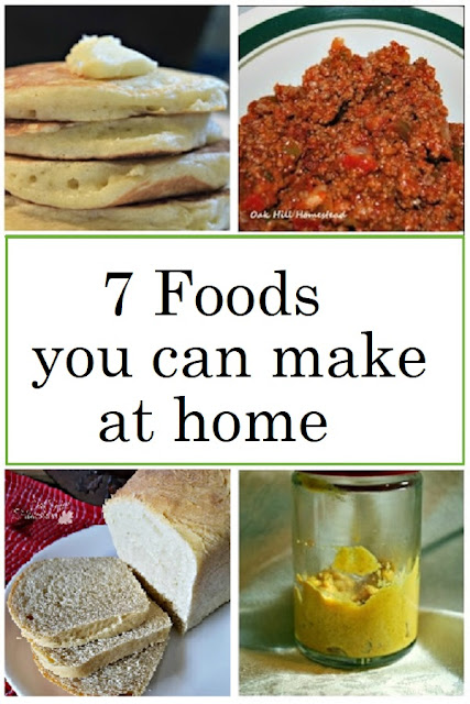 Start saving money by making these 7 foods from scratch.