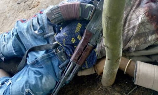 Notorious Kidnapper Gunned Down By Soldiers At Ohaji/ Egbema (Viewers Discretion) 