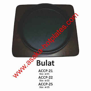 Hot plate ACCP - 21 ,Hot plate bulat,hotplate steak murah,asaka hotplate