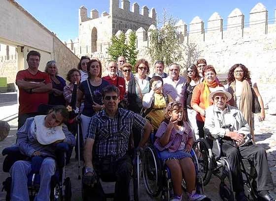 Participantes en la visita a Ávila el 25-09-2011