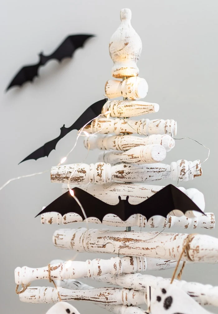 black paper bats, chippy spindle tree