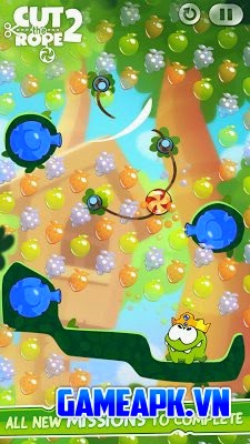 Cut+the+Rope+2 2 Cut the Rope 2 v1.2.8 hack full tiền cho Android