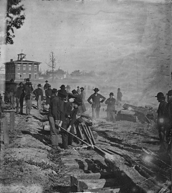 The Last Days of the Civil War in Atlanta: Destroying rail infrastructure in Atlanta