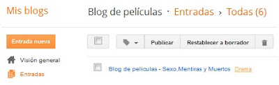 Necesito una plantilla de blogger para mi blog de películas