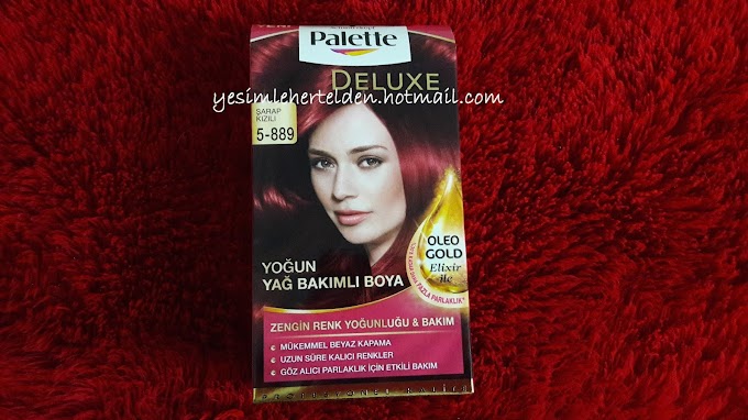 Palette Deluxe 5-889 Şarap Kızılı Saç Boyası 