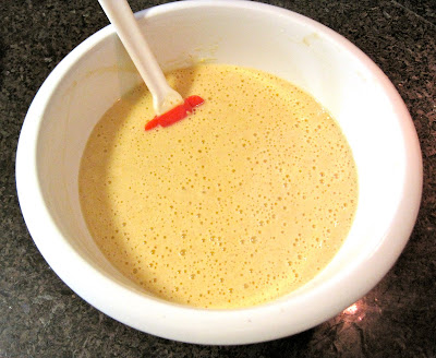 Lemon Olive Oil Cake Batter