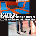 salting y patinaje sobre hielo