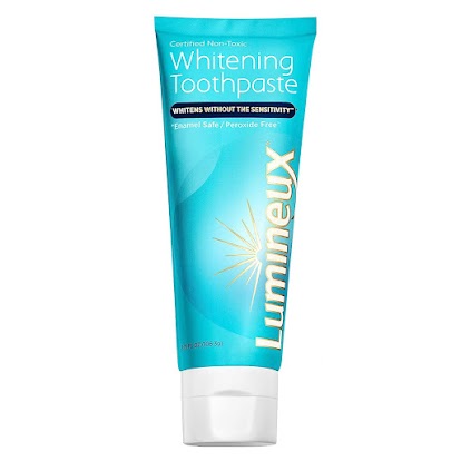 Lumineux Teeth Whitening Toothpaste - Natural & Enamel Safe for Sensitive & Whiter Teeth