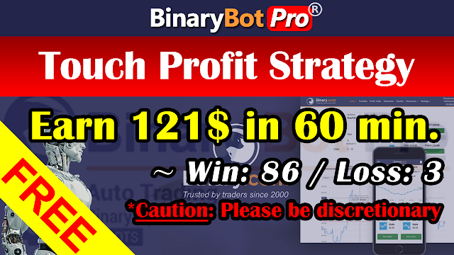 Touch Profit Strategy | Binary Bot | Free Download