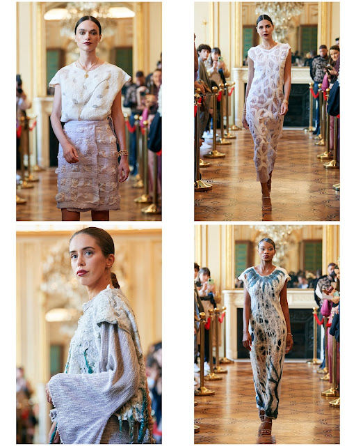 More of Shelley Felten's designs on the runway in Paris.
