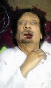 gaddafi dead