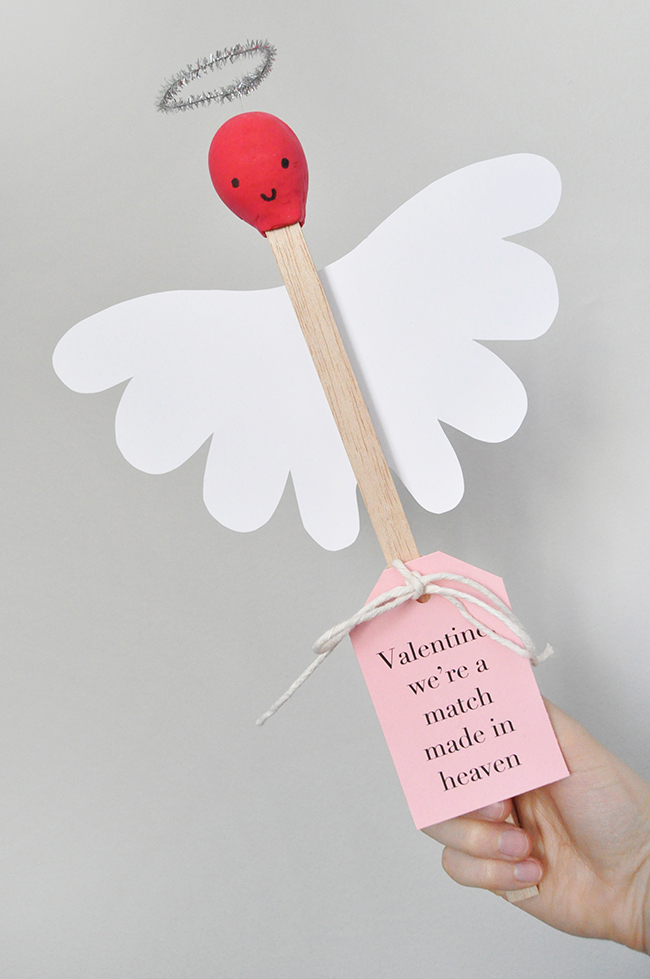 Giant Matchstick Valentine