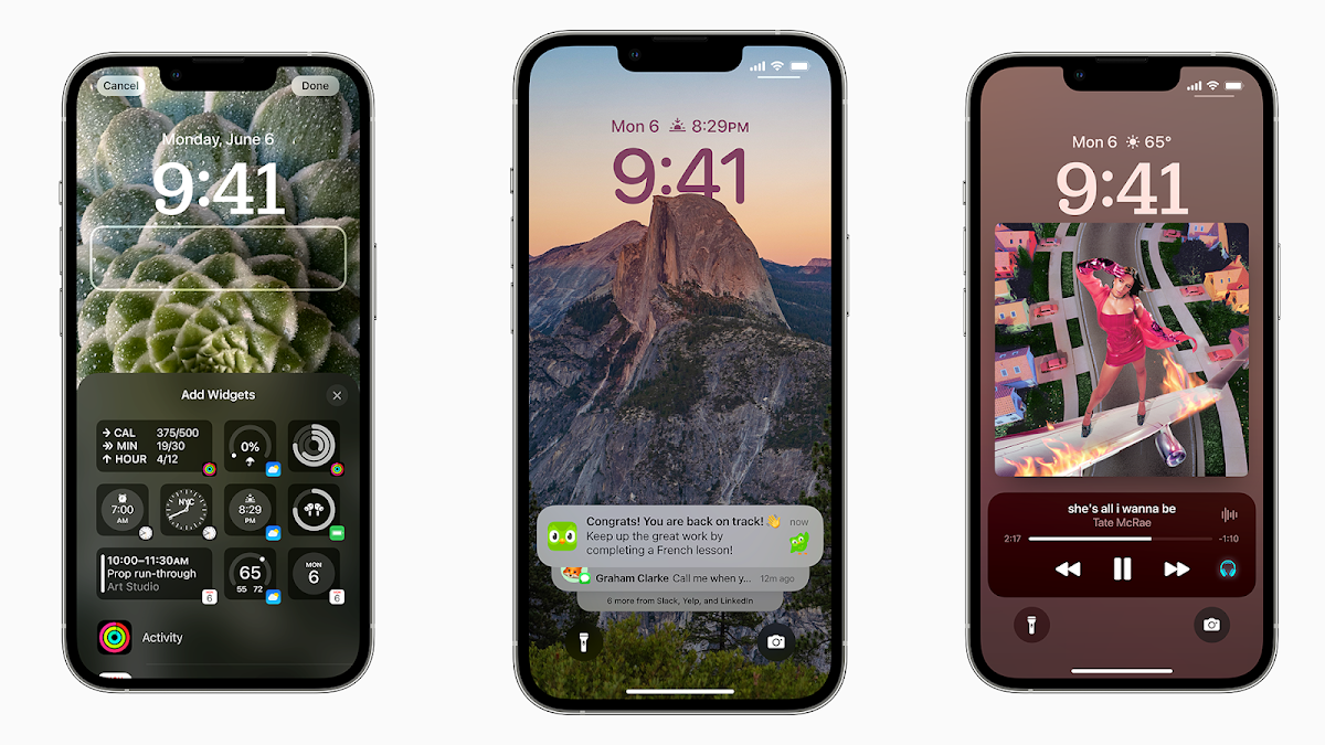iOS 16 brings the most substantial update to the iPhone's lock screen