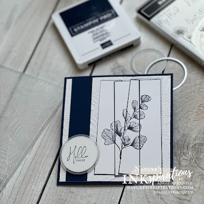 Nature's Prints Oversize Square Card (supplies) | Nature's INKspirations by Angie McKenzie