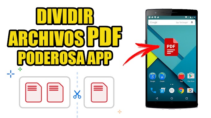 COMO TRABAJAR ARCHIVOS PDF EN ANDROID - MEJOR APP