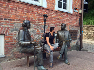 tartu, oscar wilde, eduard wilde, sculpture