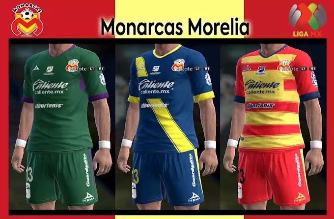 Kits PES 2013: Monarcas Morelia 19/20 