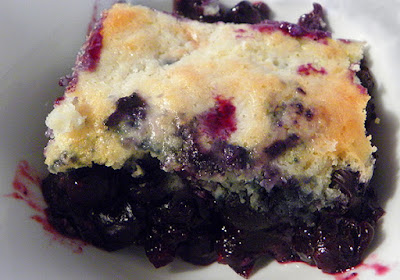 blueberry cobble a la nothing