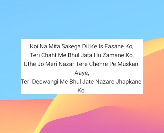 "Sad Love Shayari"