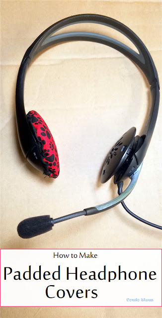 how to make replacement headphone covers