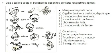 Texto enigmático para treinar leitura png