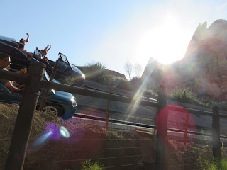 Radiator Springs Racers Final Race Disney California Adventure