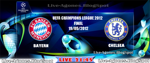 UEFA CHAMPIONS LEAGUE 2012 FINAL BAYERN vs CHELSEA Live Streaming