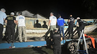 Corpos encontrados em barco no Pará serão sepultados sem identificação nesta quinta (25), informa PF
