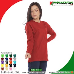 Kaos Polos Cotton Combed 30s Kualitas Terbaik Bandung<price>Rp.38.000</price> <code>Ready Stock</code>