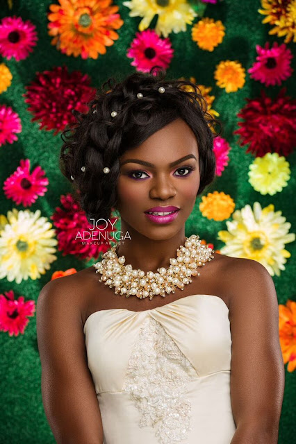 OC Fashion & Style: Floral Explosion! Makeup by Joy Adenuga