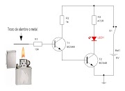Circuito detector de fuego fácil de hacer.