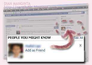 Lihat facebookku yuk?