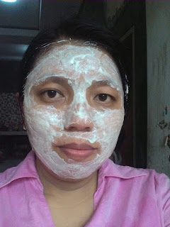 aplikasi-masker-kefir-masque-maison