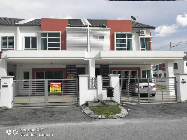 Rumah Teres 2 Tingkat di Bandar Universiti, Seri Iskandar Perak