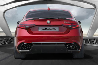 Alfa Romeo Giulia Quadrifoglio (2016) Rear