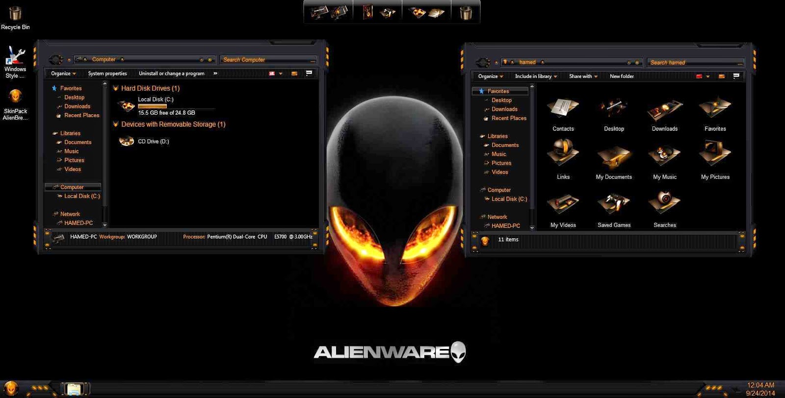 Alienware Skin Pack