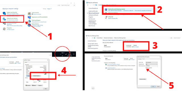 cara melihat password mifi di leptop windows 10 ke atas