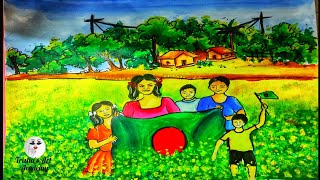 বিজয় দিবসের ছবি আঁকা