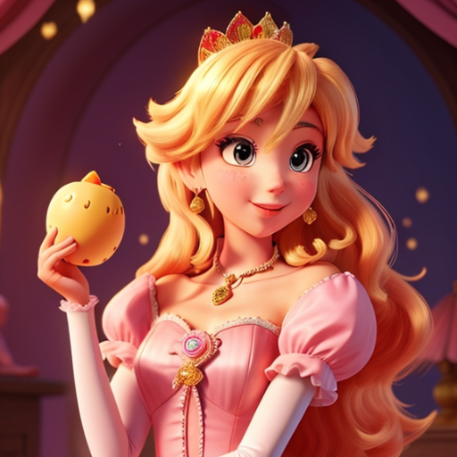 Princess Peach HD Wallpaper