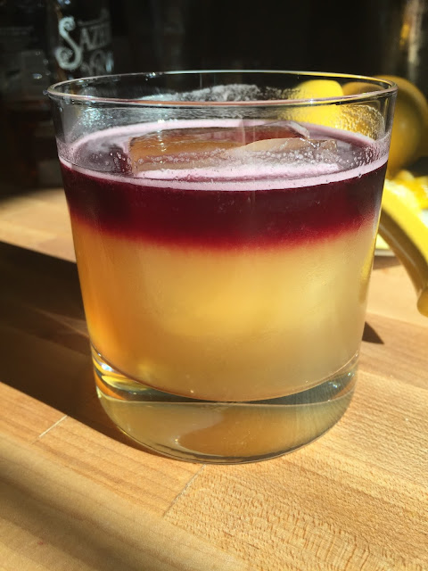 A New York Sour, the greatest cocktail known to man
