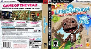 Little Big Planet PlayStation 3 video game Game of the Year Edition box