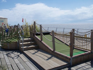 Crazy Golf on Clacton Pier